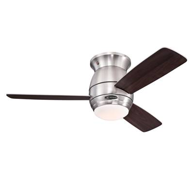 Ventilateur Plafond HALLEY 112cm Nickel Brossé