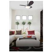 Ventilateur de Plafond WENGUE 76cm Chrome Wengue Htre