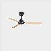 Ventilateur Plafond Xaloc 100cm Noir Bois blond