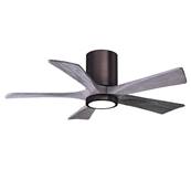 Ventilateur Plafond Irene-5HLK 107cm Bronze brossé Bois vieilli