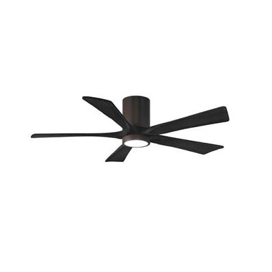 Ventilateur Plafond avec Lumière Irene-5HLK 132cm Bronze Noir