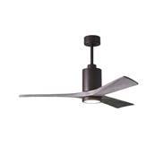 Ventilateur Plafond Patricia-3 132cm Bronze Bois Vieilli