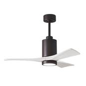 Ventilateur Plafond Patricia-3 106cm Bronze Blanc