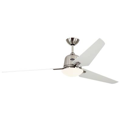 Ventilateur de Plafond Eco Aviatos 162cm Chromé Blanc