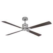 Ventilateur Plafonnier Eco Concept 152cm Chrom Cerisier Noyer