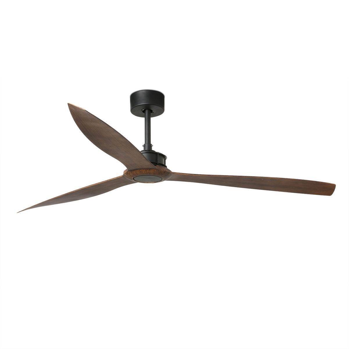 Ventilateur Plafonnier Just Fan 178cm Noir Noyer