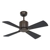 Ventilateur Plafond Eco Neo III 92cm Bronze Noir Teck Wifi