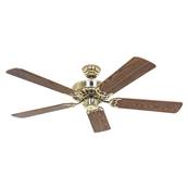 Ventilateur Plafonnier Royal Classic 132cm Laiton Chne