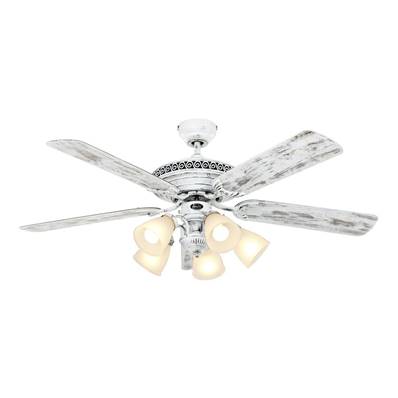 Ventilateur Plafond Vintage Centurion 132cm Blanc Ancien