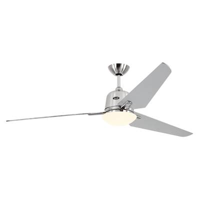 Ventilateur Plafonnier Eco Aviatos 162cm Chromé Argenté