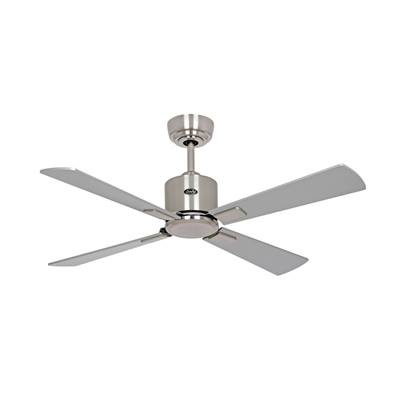 Ventilateur Plafond Eco Neo 103cm Chromé Wengé Gris