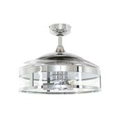 Ventilateur Plafond Retractable Classic 122cm Chromé