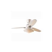 Ventilateur Plafond Merced 112cm Blanc Htre Blanc