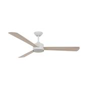 Ventilateur Plafond Climate III 132cm Blanc Chne Blanc