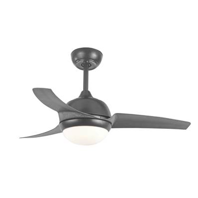 Ventilateur Plafond Newton 107cm Anthracite Gris