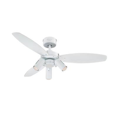 Ventilateur de Plafond JET PLUS 105cm Blanc Erable clair