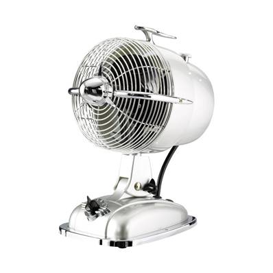 Ventilateur de table RetroJet Argent Chromé