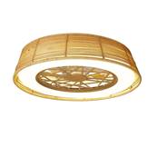 Ventilateur Plafond Indonesia Mini 56cm Rotin