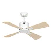 Ventilateur Plafond Eco Neo III 92cm Blanc Erable Hêtre Wifi