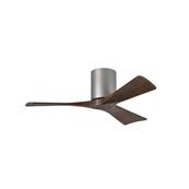 Ventilateur Plafond Irene-3H 106cm Nickel Noyer