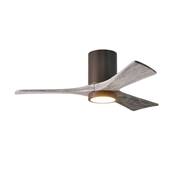 Ventilateur Plafond avec LED Irene-3HLK 106cm Bronze Bois Vieilli