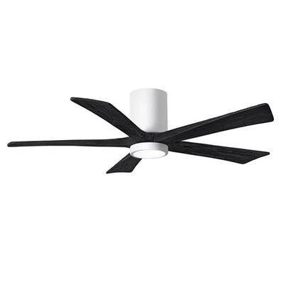 Ventilateur Plafond avec Lumière Irene-5HLK 132cm Blanc Noir