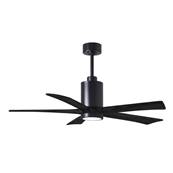 Ventilateur Plafond Patricia-5 132cm Noir