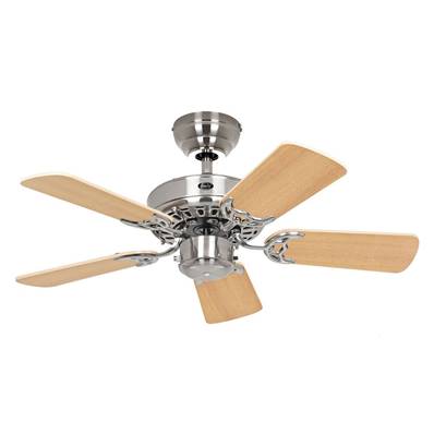 Ventilateur Plafonnier Royal Classic 75cm Chromé Pin