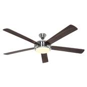 Ventilateur Plafonnier Titanium 162cm Chrom Noyer