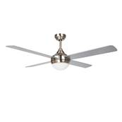 Ventilateur Plafond Baloo 132cm Nickel Gris Pin