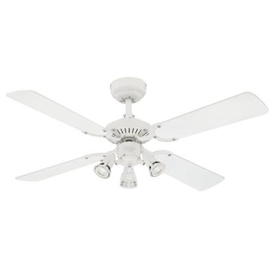 Ventilateur Plafond PRINCESS EURO 105cm Blanc Hêtre