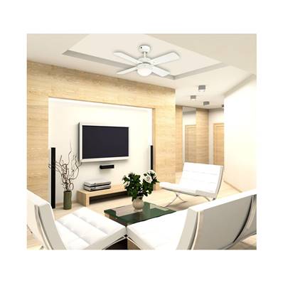 Ventilateur de Plafond COLOSSEUM 90cm Blanc Erable clair