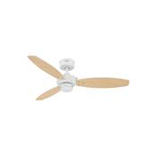 Ventilateur Plafond JET II 105cm Blanc Erable clair