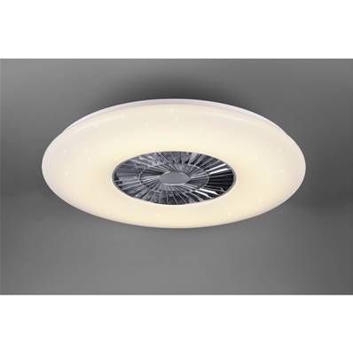 Ventilateur Plafond Visby 75cm Chromé