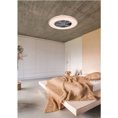 Ventilateur Plafond Harstad 60cm Chromé