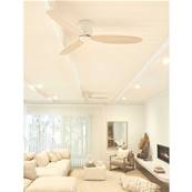 Ventilateur Plafond Radar 107cm Blanc Chne