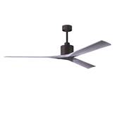 Ventilateur Plafond Nan XL 183cm Bronze Bois vieilli