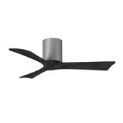 Ventilateur Plafond Irene-3H 106cm Nickel Noir