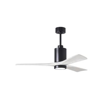 Ventilateur Plafond Patricia-3 132cm Noir Blanc