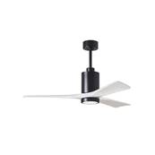 Ventilateur Plafond Patricia-3 132cm Noir Blanc