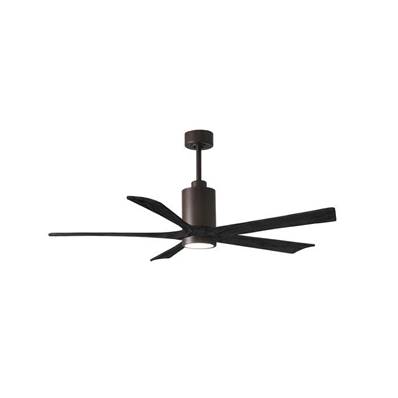 Ventilateur Plafond Patricia-5 152cm Bronze Noir