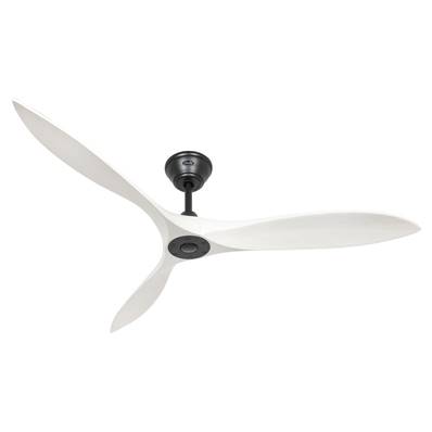 Ventilateur de Plafond Eco Airscrew 152cm Noir Blanc