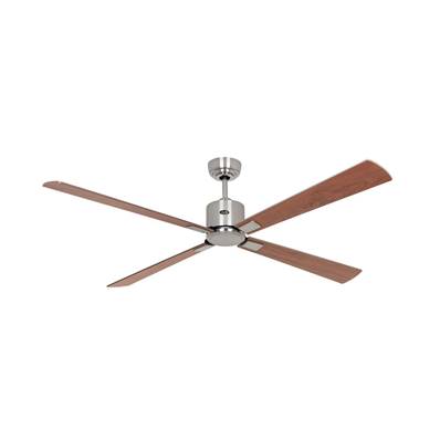 Ventilateur Plafonnier Eco Neo 152cm Chromé Noyer Cerisier