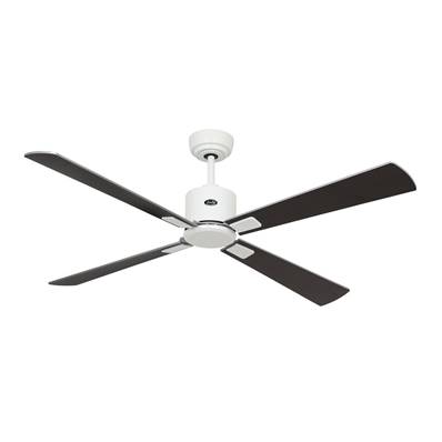 Ventilateur de Plafond Eco Neo 132cm Blanc Wengé Argenté