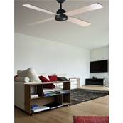 Ventilateur Plafond Ibiza 132cm Marron Acajou Chne