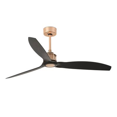 Ventilateur Plafonnier Just Fan 128cm Cuivre Noir