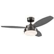 Ventilateur Plafond ALLOY 105cm Metal Noir Graphite