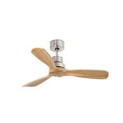 Ventilateur Plafond Mini Lantau 107cm Nickel Pin