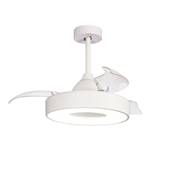 Ventilateur Plafond Coin Fan Mini 43cm Blanc