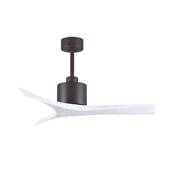 Ventilateur Plafond Mollywood 107cm Bronze Blanc